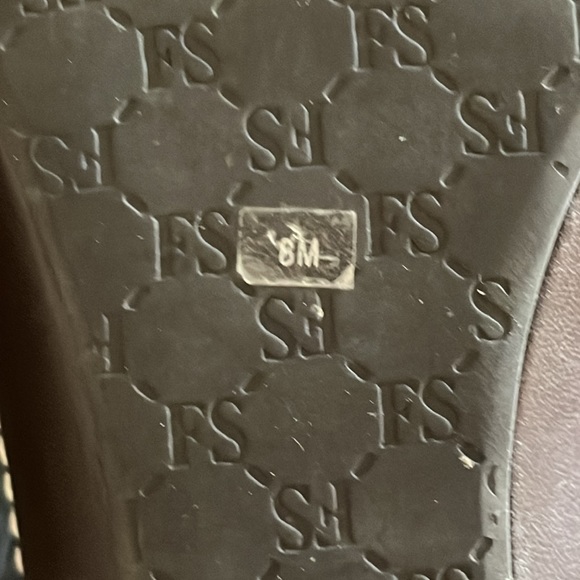 Franco Sarto Leopard Mule Sandal, Size 8 - Picture 4 of 5